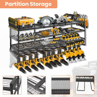 WFX Utility 49'' Power Tool Organizer Wall Mount
