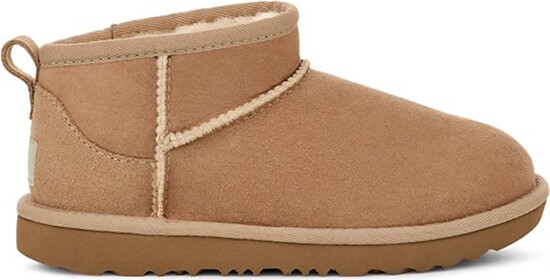Girls' UGG Classic Ultra Mini Boots Toddler 6T Sand