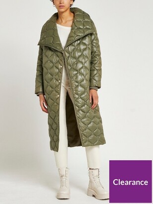River island sage coat Clearance