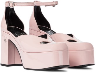 gucci pink platform