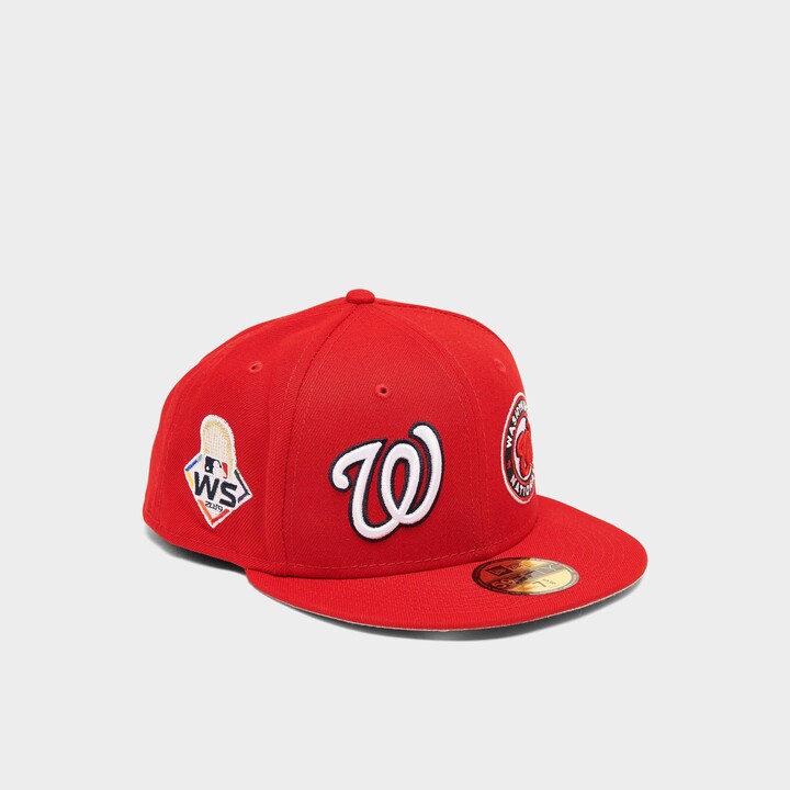 New Era Washington Nationals MLB Patch Pride 59FIFTY Fitted Hat