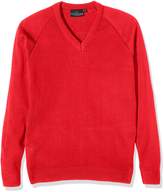 Thumbnail for your product : J Masters Schoolwear Boy's Unisex V Neck Knitted School Jumper Blue (Bright Royal) Large (Size:42)