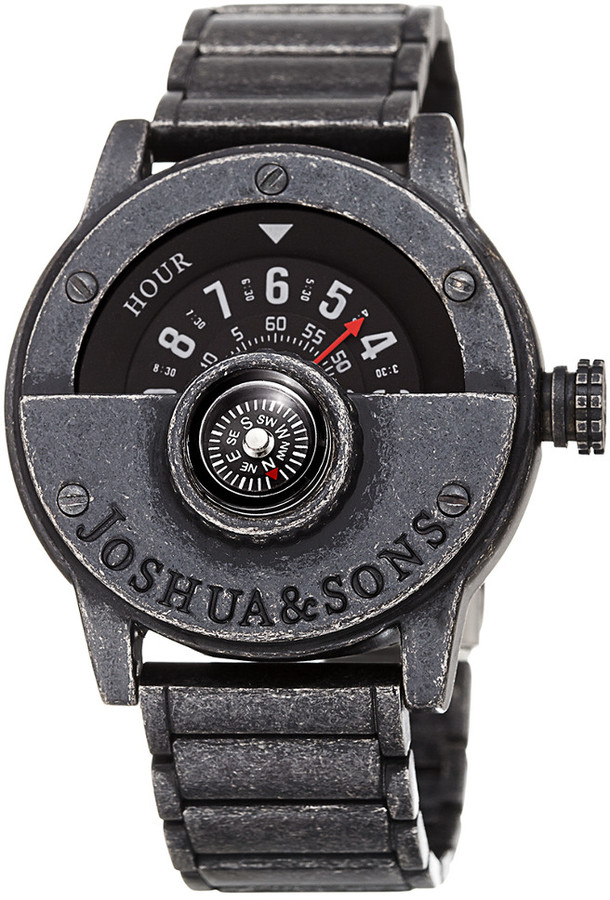 Joshua & Sons Men's Brass Watch ShopStyle