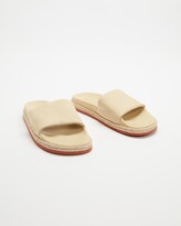 Thumbnail for your product : Superga Women's Neutrals Slides - 1908 Organic Canvas Rope Slides - Women's - Size 39 at The Iconic