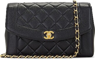 CHANEL White Quilted Lambskin Vintage Classic Kelly
