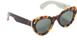 Cat Eye Lucy Folk Wingspan Sunglasses