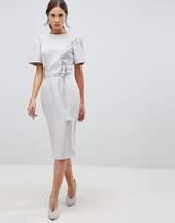 Thumbnail for your product : ASOS Design Midi Pencil Dress With Belt