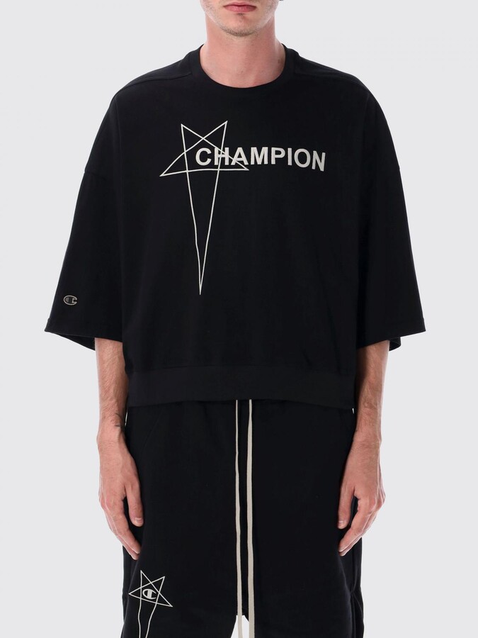 T-Shirt RICK OWENS X CHAMPIONS Men color Black
