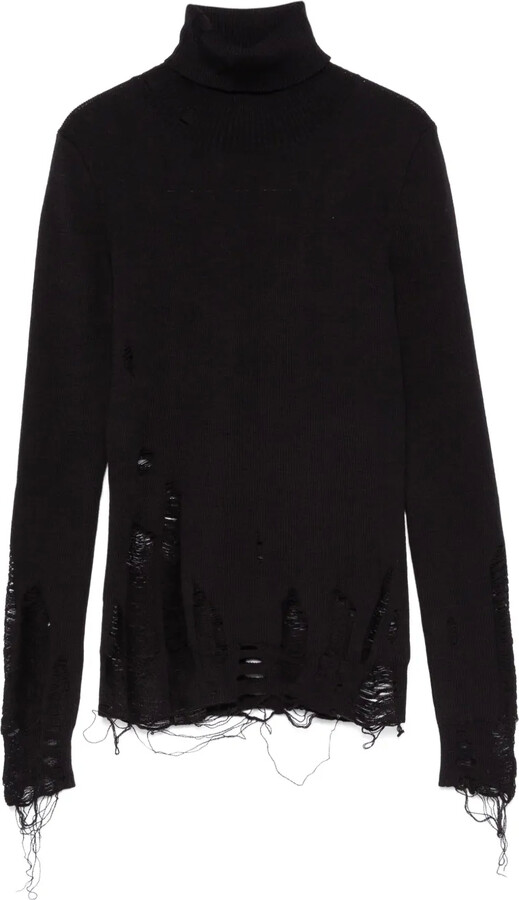 MM6 MAISON MARGIELA Distressed-Effect Sweater