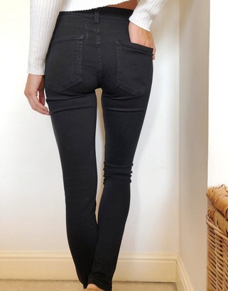 French Connection skinny jeans in black