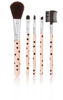 Thumbnail for your product : Forever 21 Polka Dot Cosmetic Brush Set