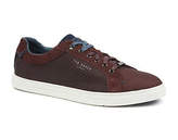 Thumbnail for your product : Ted Baker Sarpio Textile and Suede Sneakers