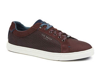 Ted Baker Sarpio Textile and Suede Sneakers