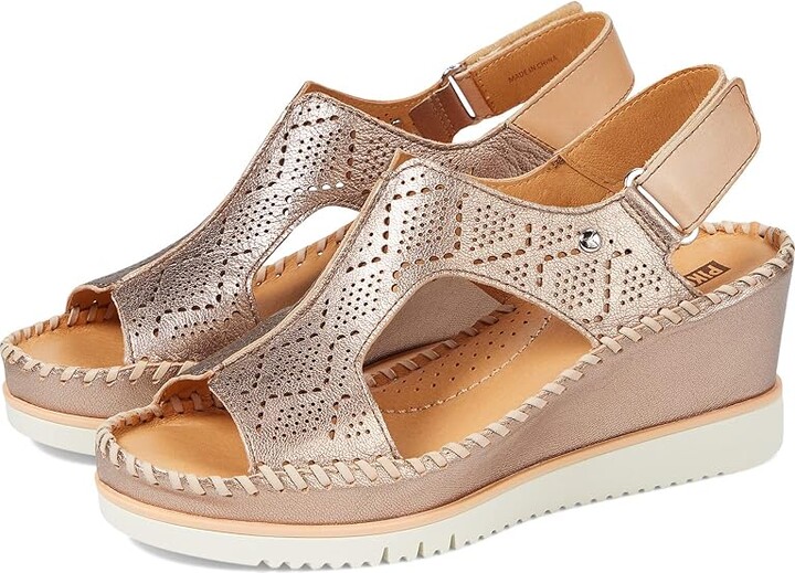 PIKOLINOS Aguadulce W3Z-1775CLC1 Women's Shoes Stone : EU 39 (US Women's 8.5-9) B - Medium Leather