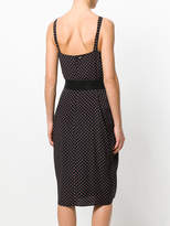 Thumbnail for your product : Twin-Set polka dot midi dress