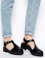 Thumbnail for your product : ASOS MAGIC NUMBER Flat T-Bar Shoes