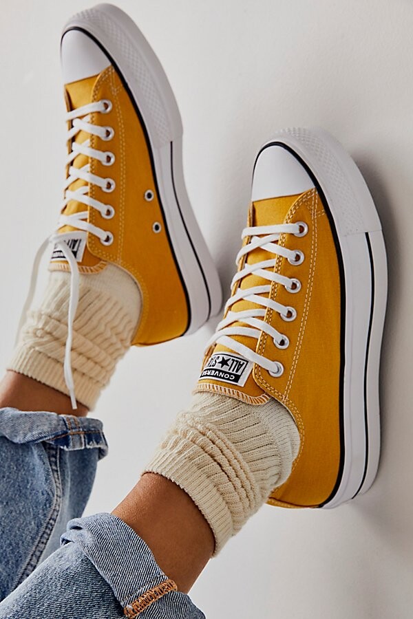 Converse Yellow Shoes | ShopStyle