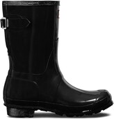 Thumbnail for your product : Hunter Original Short Adjustable Back Gloss Rain Boot