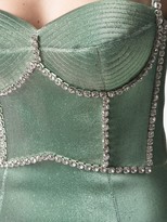 Thumbnail for your product : Area Crystal-Embellished Mini Dress