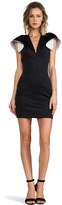 Thumbnail for your product : Robert Rodriguez Bonded Neo V Dress