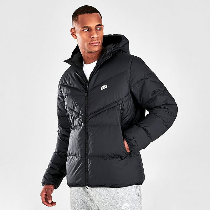 Nike Men's Sportswear StormFIT Windrunner ZipUp Down Jacket ShopStyle