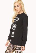 Thumbnail for your product : Forever 21 Keep Your Cool Sweater
