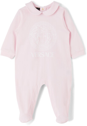 Versace Baby Pink Medusa Bodysuit