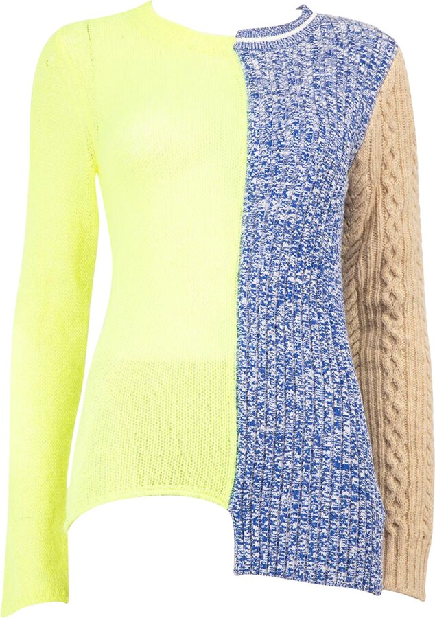 MM6 MAISON MARGIELA Maison Margiela Patchwork Knit Jumper Size S