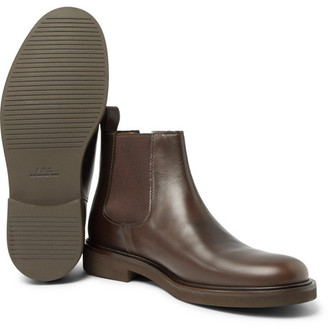 A.P.C. Simeon Leather Chelsea Boots