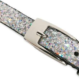 Just Cavalli skinny glitter belt