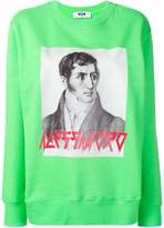 Thumbnail for your product : MSGM printed sweatshirt