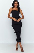 Thumbnail for your product : Beginning Boutique Galleria Midi Dress Black