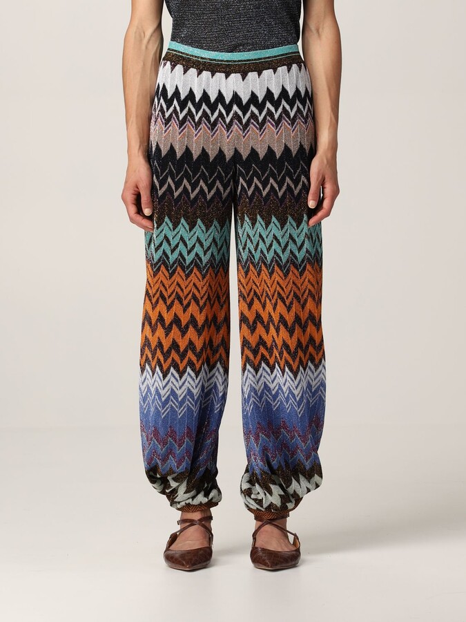 missoni zig zag pants