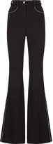 Thumbnail for your product : Fendi Contrasting Stitching Flared Jeans