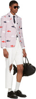 Thumbnail for your product : Thom Browne Black Shark Tote