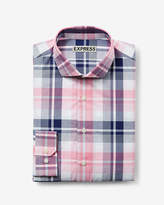 Thumbnail for your product : Express Extra Slim Classic Plaid Dress Shirt