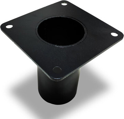 SHANXIQIANNA 3 Inch Pier Mount Base, Heavy Duty Post Light Part 3" Pier Mount Adapter