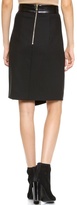 Thumbnail for your product : Milly Slit Pencil Skirt