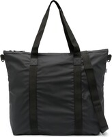 Thumbnail for your product : Rains Matte-Finish Zipped Tote Bag