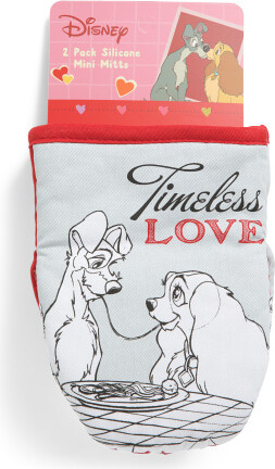 2pk Silicone Mini Mitts | Polyester/Cotton