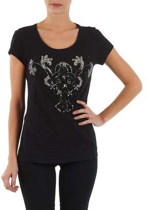 S'Oliver T-SHIRT MANCHES COUR Black