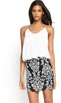 Thumbnail for your product : TFNC Yoko 2-in-1 Embellished Cami Dress