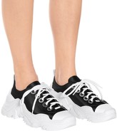 Thumbnail for your product : N°21 Satin sneakers