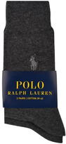 Thumbnail for your product : Polo Ralph Lauren Two Pack Dress Socks