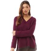 Thumbnail for your product : Brave Soul Womens Noble Jumper Purple
