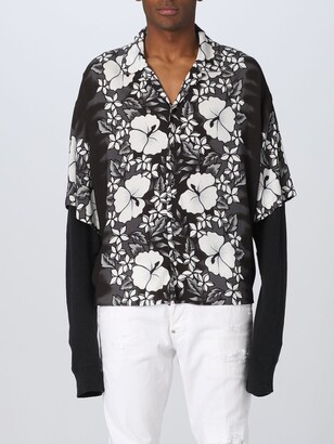 【送料&関税込】Dsquared2 Viscose Top DSQUARED2 shirt in printed viscose - ShopStyle