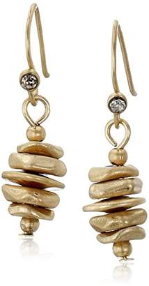 Kenneth Cole New York Stacked Geometric Bead Drop Earrings