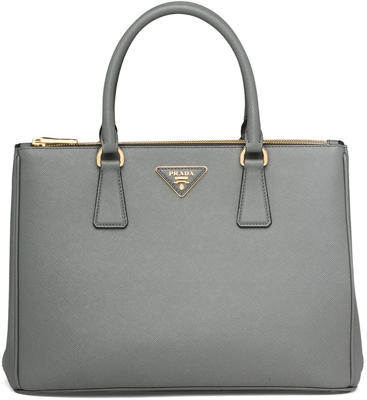 Prada Gray Handbags | Shop The Largest Collection | ShopStyle
