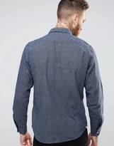 Thumbnail for your product : Lee Worker Dot Brushed Shirt Navy