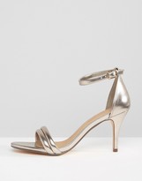 Thumbnail for your product : Head Over Heels By Dune Mimosa Rose Gold Heeled Sandals